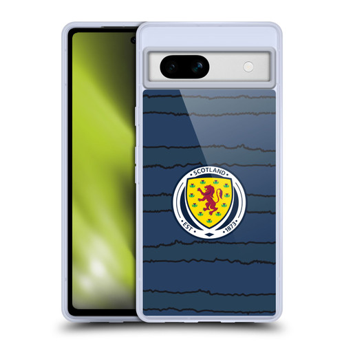 Scotland National Football Team Kits 2019-2021 Home Soft Gel Case for Google Pixel 7a