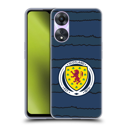 Scotland National Football Team Kits 2019-2021 Home Soft Gel Case for OPPO A78 5G