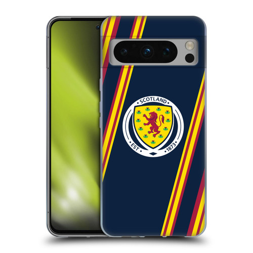 Scotland National Football Team Logo 2 Stripes Soft Gel Case for Google Pixel 8 Pro