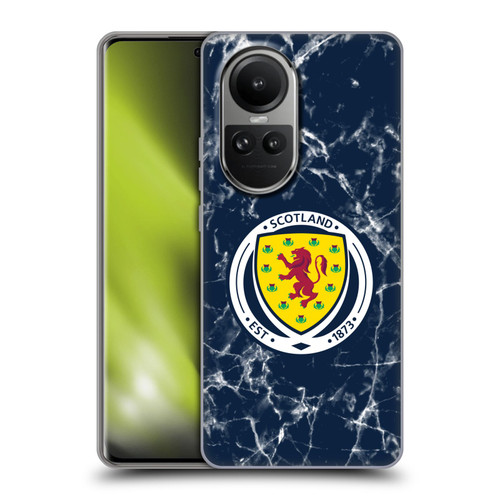 Scotland National Football Team Logo 2 Marble Soft Gel Case for OPPO Reno10 5G / Reno10 Pro 5G