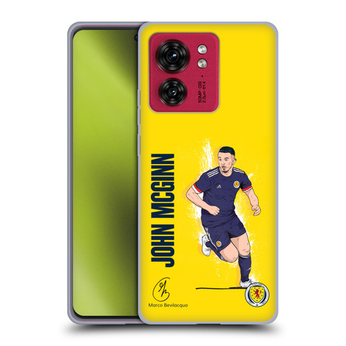 Scotland National Football Team Players John McGinn Soft Gel Case for Motorola Moto Edge 40