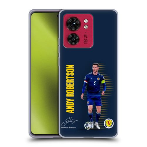 Scotland National Football Team Players Andy Robertson Soft Gel Case for Motorola Moto Edge 40