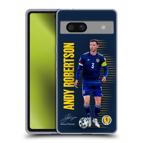 Scotland National Football Team Players Andy Robertson Soft Gel Case for Google Pixel 7a
