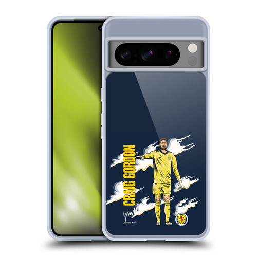 Scotland National Football Team Players Craig Gordon Soft Gel Case for Google Pixel 8 Pro