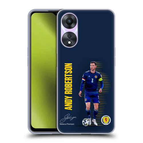 Scotland National Football Team Players Andy Robertson Soft Gel Case for OPPO A78 4G