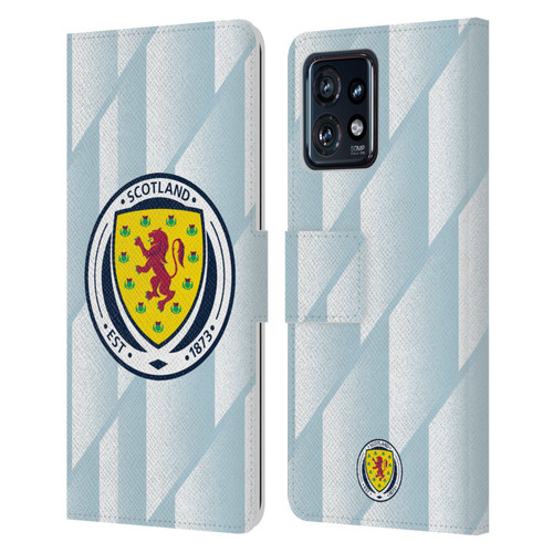 Scotland National Football Team Kits 2020-2021 Away Leather Book Wallet Case Cover For Motorola Moto Edge 40 Pro