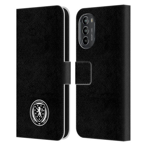 Scotland National Football Team Logo 2 Plain Leather Book Wallet Case Cover For Motorola Moto G82 5G