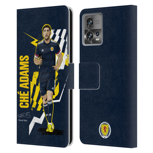 Scotland National Football Team Players Ché Adams Leather Book Wallet Case Cover For Motorola Moto Edge 30 Fusion