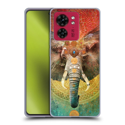 Jena DellaGrottaglia Animals Elephant Soft Gel Case for Motorola Moto Edge 40