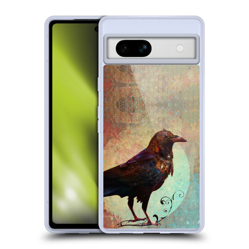 Jena DellaGrottaglia Animals Crow Soft Gel Case for Google Pixel 7a