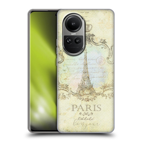 Jena DellaGrottaglia Assorted Paris My Embrace Soft Gel Case for OPPO Reno10 5G / Reno10 Pro 5G