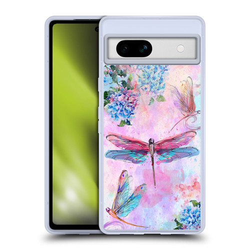 Jena DellaGrottaglia Insects Dragonflies Soft Gel Case for Google Pixel 7a