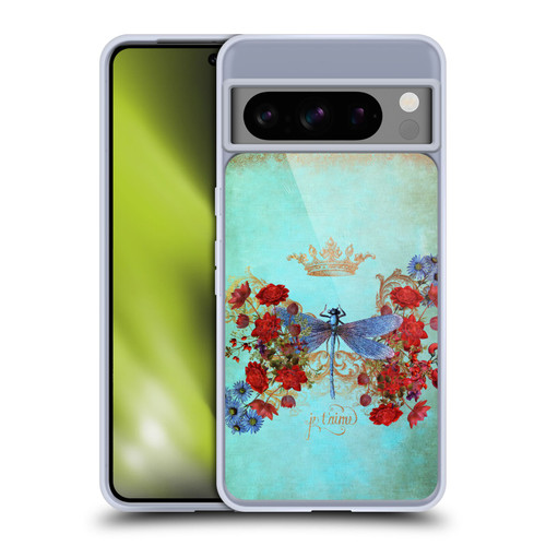 Jena DellaGrottaglia Insects Dragonfly Garden Soft Gel Case for Google Pixel 8 Pro