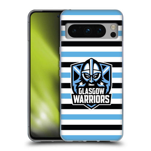 Glasgow Warriors Logo 2 Stripes 2 Soft Gel Case for Google Pixel 8 Pro