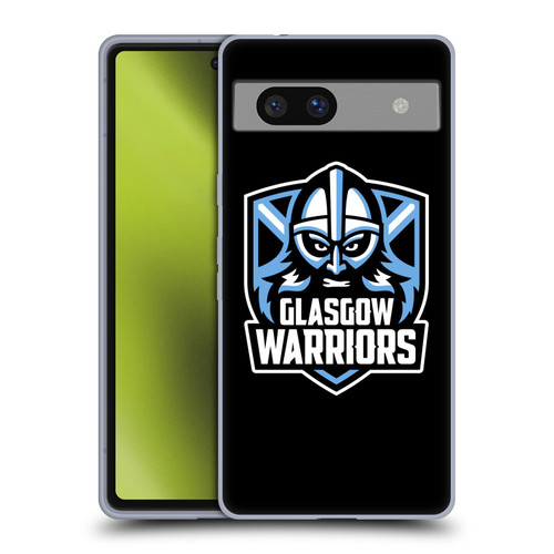 Glasgow Warriors Logo Plain Black Soft Gel Case for Google Pixel 7a