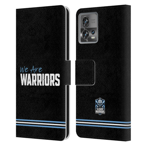 Glasgow Warriors Logo We Are Warriors Leather Book Wallet Case Cover For Motorola Moto Edge 30 Fusion