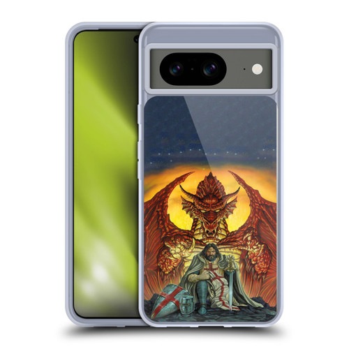 Ed Beard Jr Dragon Friendship Knight Templar Soft Gel Case for Google Pixel 8