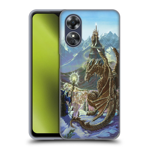 Ed Beard Jr Dragon Friendship Encounter Soft Gel Case for OPPO A17