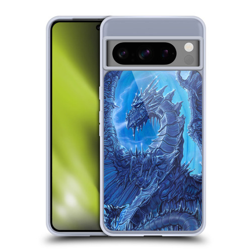 Ed Beard Jr Dragons Glacier Soft Gel Case for Google Pixel 8 Pro