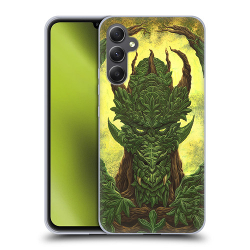 Ed Beard Jr Dragons Green Guardian Greenman Soft Gel Case for Samsung Galaxy A34 5G