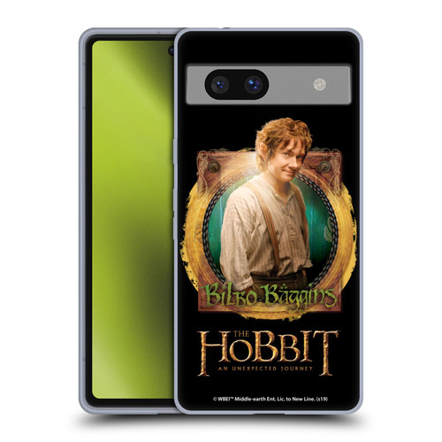 The Hobbit An Unexpected Journey Key Art Bilbo Soft Gel Case for Google Pixel 7a