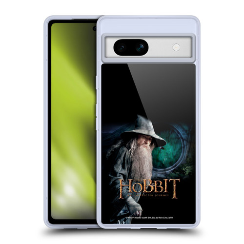 The Hobbit An Unexpected Journey Key Art Gandalf Soft Gel Case for Google Pixel 7a