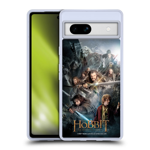 The Hobbit An Unexpected Journey Key Art Group Soft Gel Case for Google Pixel 7a