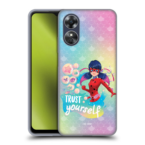 Miraculous Tales of Ladybug & Cat Noir Aqua Ladybug Trust Yourself Soft Gel Case for OPPO A17