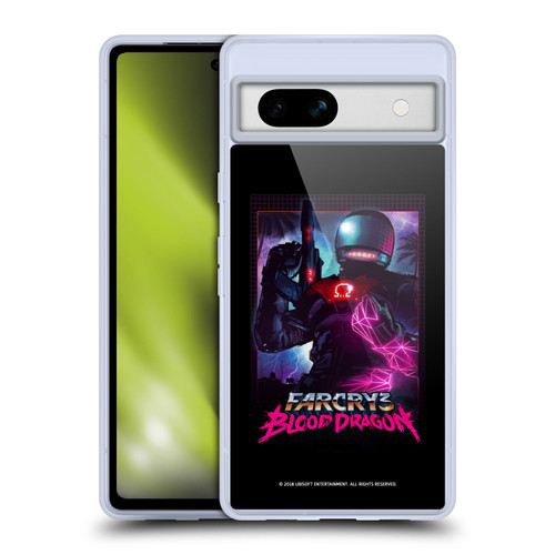 Far Cry 3 Blood Dragon Key Art Omega Soft Gel Case for Google Pixel 7a