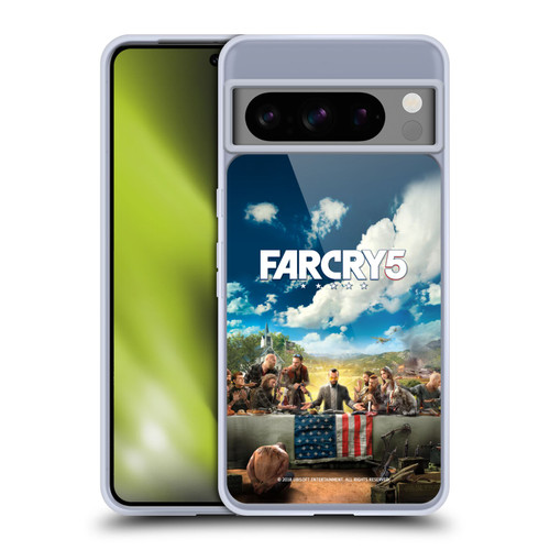 Far Cry 5 Key Art And Logo Main Soft Gel Case for Google Pixel 8 Pro
