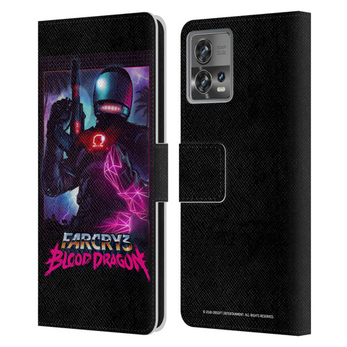 Far Cry 3 Blood Dragon Key Art Omega Leather Book Wallet Case Cover For Motorola Moto Edge 30 Fusion