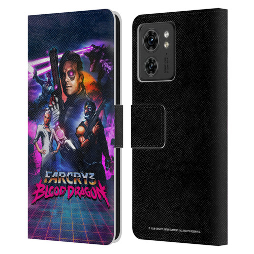Far Cry 3 Blood Dragon Key Art Cover Leather Book Wallet Case Cover For Motorola Moto Edge 40