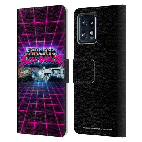 Far Cry 3 Blood Dragon Key Art Fist Bump Leather Book Wallet Case Cover For Motorola Moto Edge 40 Pro