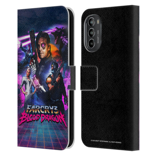 Far Cry 3 Blood Dragon Key Art Cover Leather Book Wallet Case Cover For Motorola Moto G82 5G