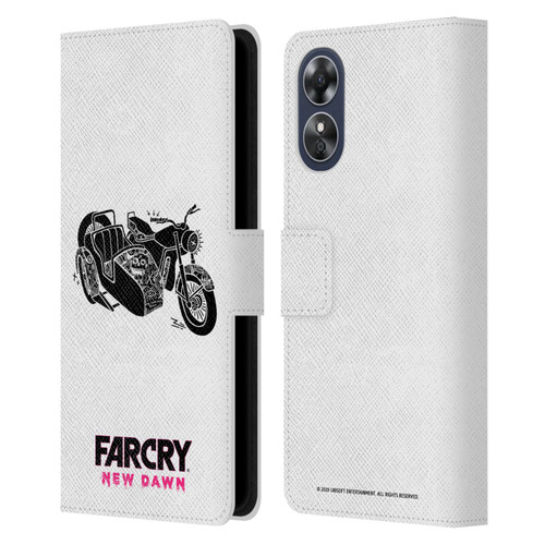 Far Cry New Dawn Graphic Images Sidecar Leather Book Wallet Case Cover For OPPO A17