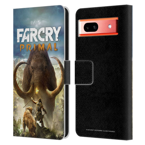 Far Cry Primal Key Art Pack Shot Leather Book Wallet Case Cover For Google Pixel 7a