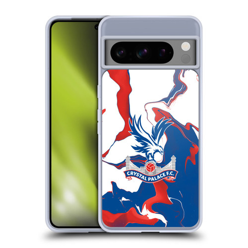 Crystal Palace FC Crest Marble Soft Gel Case for Google Pixel 8 Pro