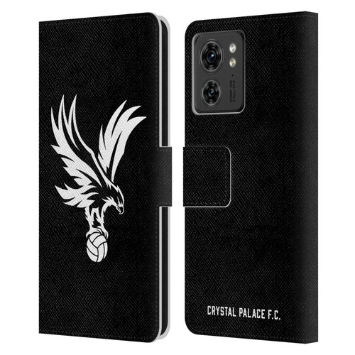 Crystal Palace FC Crest Eagle Grey Leather Book Wallet Case Cover For Motorola Moto Edge 40