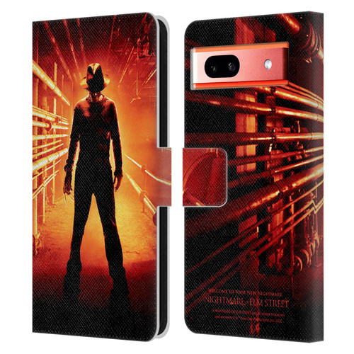 A Nightmare On Elm Street (2010) Graphics Freddy Poster Leather Book Wallet Case Cover For Google Pixel 7a
