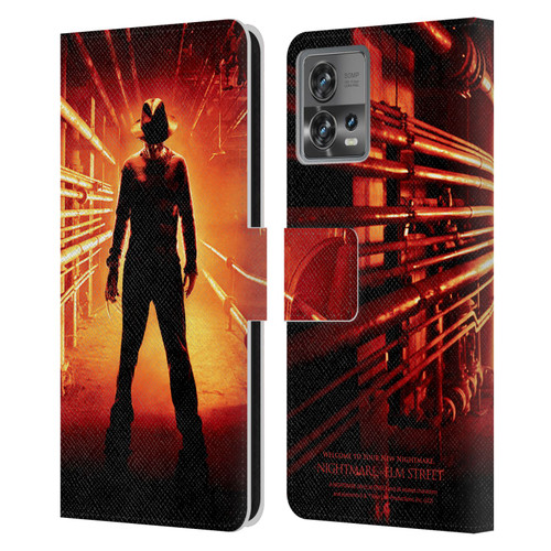 A Nightmare On Elm Street (2010) Graphics Freddy Poster Leather Book Wallet Case Cover For Motorola Moto Edge 30 Fusion