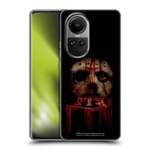 Friday the 13th 2009 Graphics Jason Voorhees Soft Gel Case for OPPO Reno10 5G / Reno10 Pro 5G
