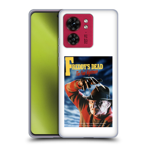 A Nightmare On Elm Street: Freddy's Dead Graphics Poster Soft Gel Case for Motorola Moto Edge 40