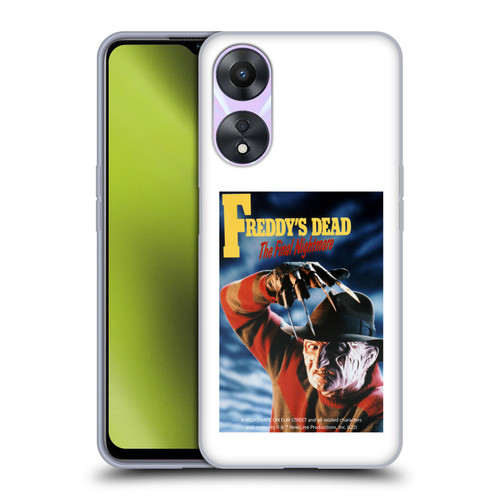 A Nightmare On Elm Street: Freddy's Dead Graphics Poster Soft Gel Case for OPPO A78 5G