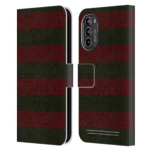 A Nightmare On Elm Street: Freddy's Dead Graphics Sweater Pattern Leather Book Wallet Case Cover For Motorola Moto G82 5G