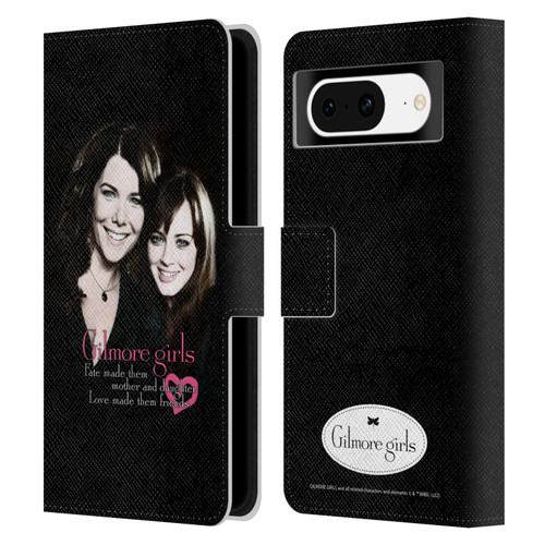 Gilmore Girls Graphics Fate Made Them Leather Book Wallet Case Cover For Google Pixel 8