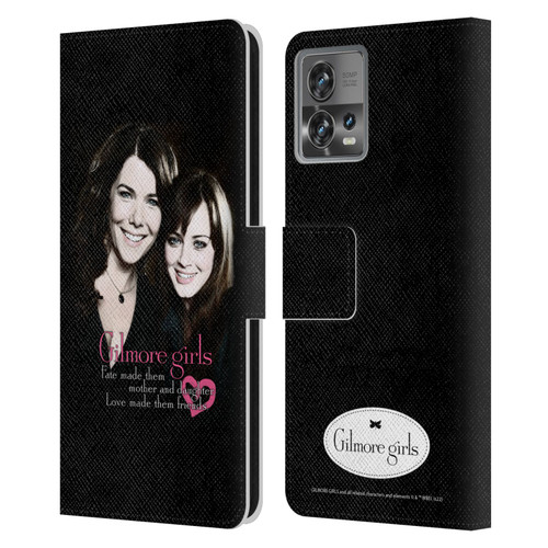 Gilmore Girls Graphics Fate Made Them Leather Book Wallet Case Cover For Motorola Moto Edge 30 Fusion