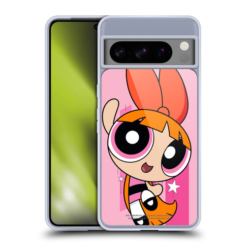 The Powerpuff Girls Graphics Blossom Soft Gel Case for Google Pixel 8 Pro