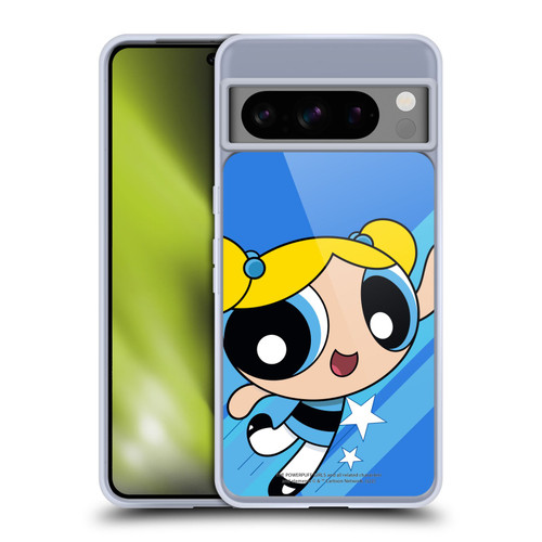 The Powerpuff Girls Graphics Bubbles Soft Gel Case for Google Pixel 8 Pro