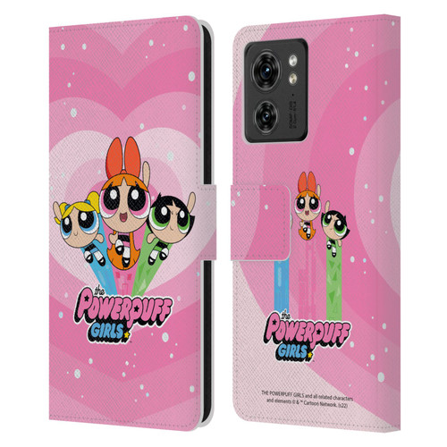 The Powerpuff Girls Graphics Group Leather Book Wallet Case Cover For Motorola Moto Edge 40