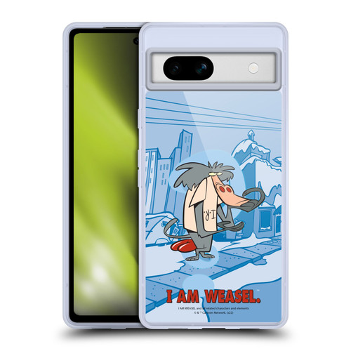 I Am Weasel. Graphics What Is It I.R Soft Gel Case for Google Pixel 7a